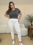Wide Waistband Sports Leggings  Style Ratio