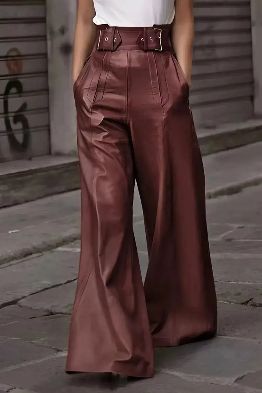 High Waist Wide Flare Pants  Style Ratio