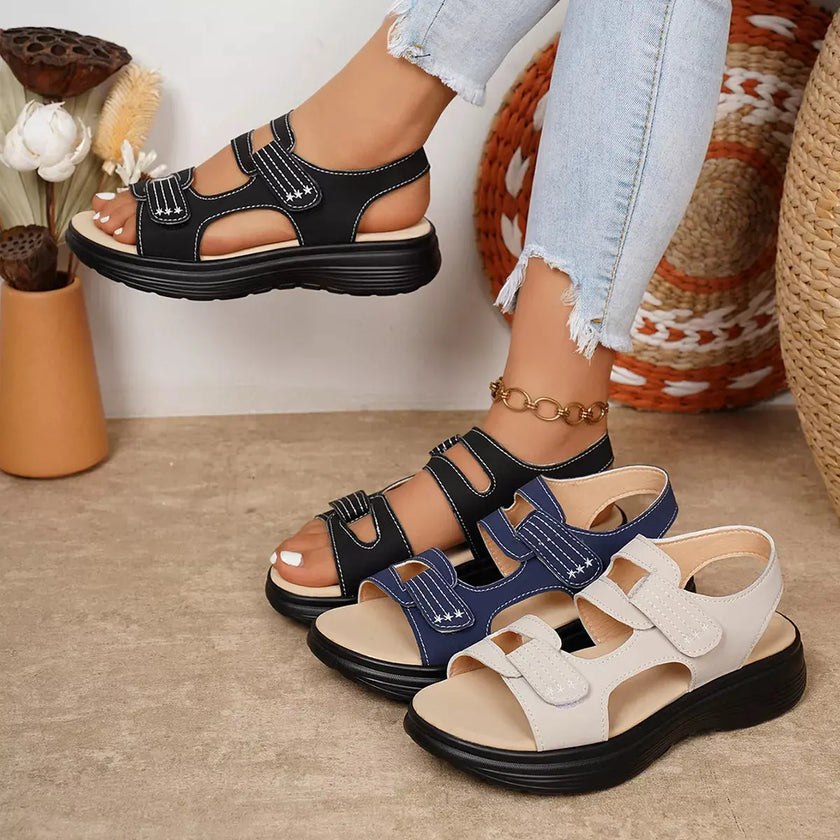 Open Toe Platform Sandals  Style Ratio
