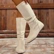 Round Toe Side Zip Boots  Style Ratio