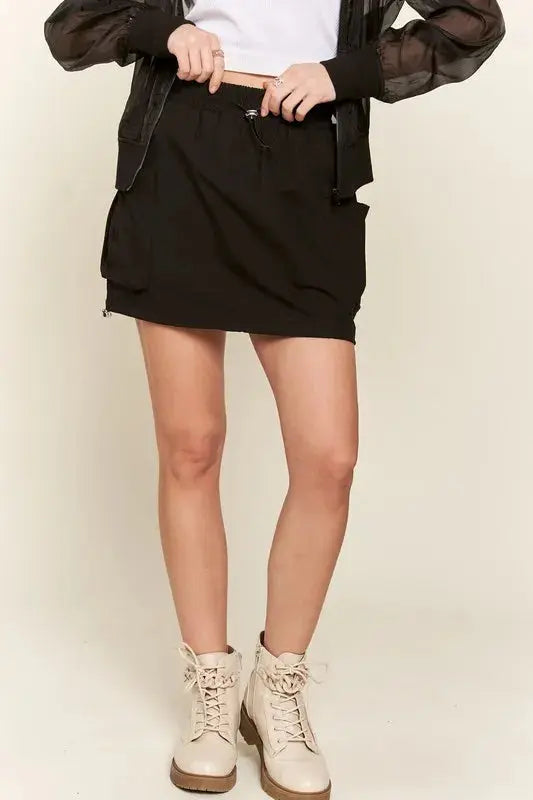 ADORA Drawstring Skort with Pockets  Style Ratio