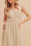 Aemi + Co Side Slit Round Neck Sleeveless Tank Dress  Style Ratio