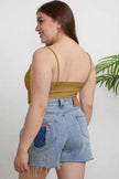Basic Bae Full Size Round Neck Slim Tank Top  Style Ratio