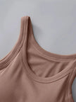 Round Neck Tank with Bra  Style Ratio
