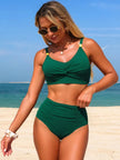 Twisted Front High-Waisted Bikini  Style Ratio