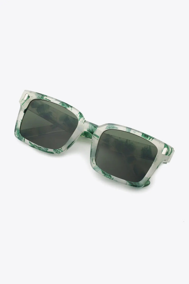 UV400 Polycarbonate Square Sunglasses  Style Ratio