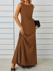 Sleeveless Flowy Maxi Dress  Style Ratio