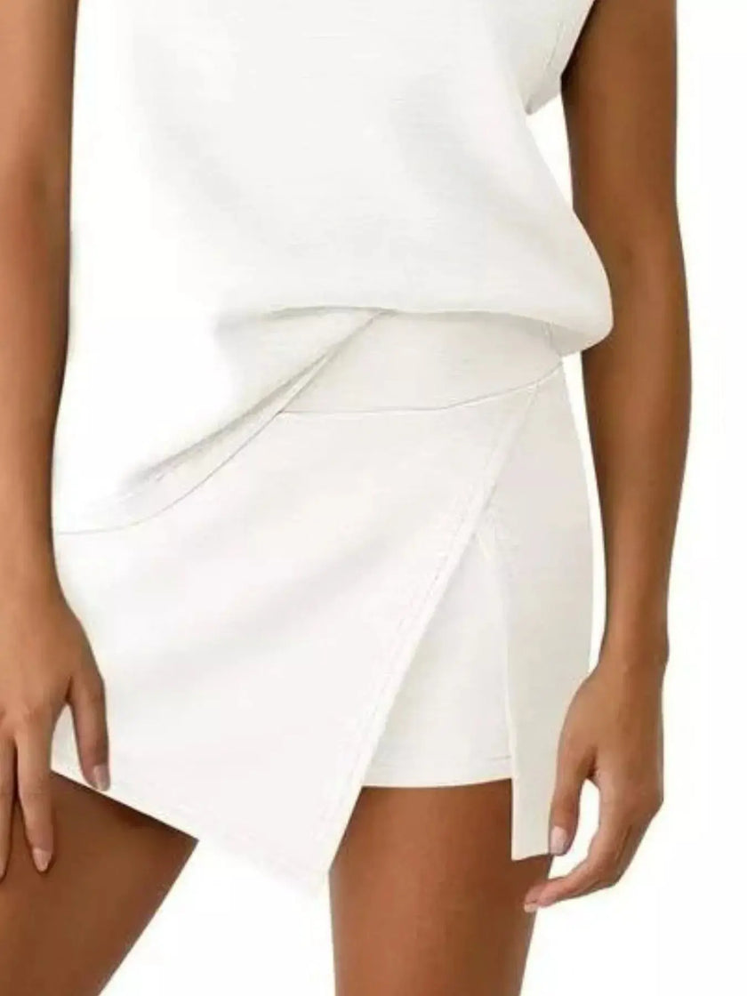 Quarter Zip Top and Skort Set  Style Ratio