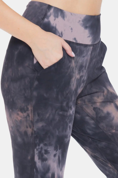 Leggings Depot High Waist Cropped Leggings Trendsi