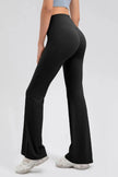Wide Waistband High Waist Bootcut Active Leggings  Style Ratio