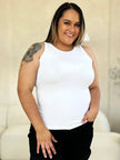 Basic Bae Full Size Round Neck Slim Tank  Style Ratio