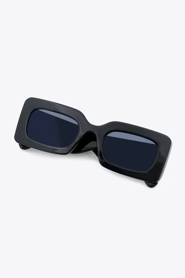 Polycarbonate Frame Rectangle Sunglasses  Style Ratio