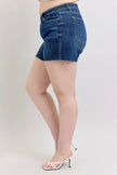 Judy Blue High Waist Criss-Cross Waistband Denim Shorts  Style Ratio