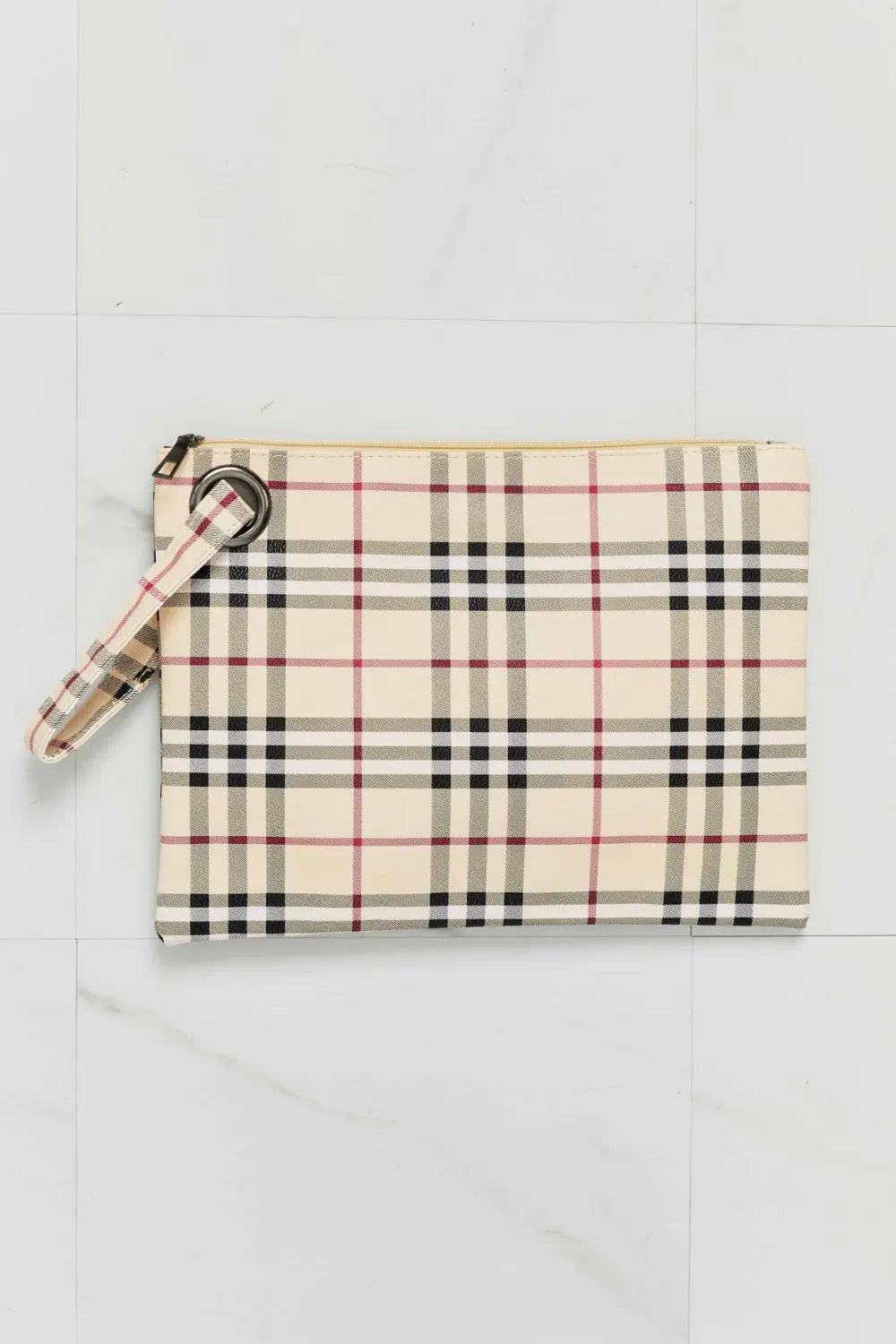 Carry Your Love Plaid Wristlet  Style Ratio