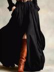 Button Front Long Sleeve Maxi Dress  Style Ratio
