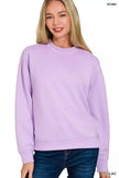 Zenana Scuba Mock Neck Sweatshirt and Joggers Set  Style Ratio
