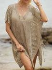 Side Tied V-Neck Cover-Up  Style Ratio