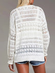 Button-Detail Knit Cover Up  Style Ratio