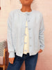 Button Up Long Sleeve Cardigan  Style Ratio