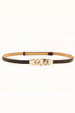 PU Skinny Belt  Style Ratio