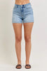 Judy Blue High-Waisted Slim Short with Cell Phone Back Pockets  Style Ratio