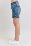 Judy Blue Full Size High Rise Denim Shorts  Style Ratio
