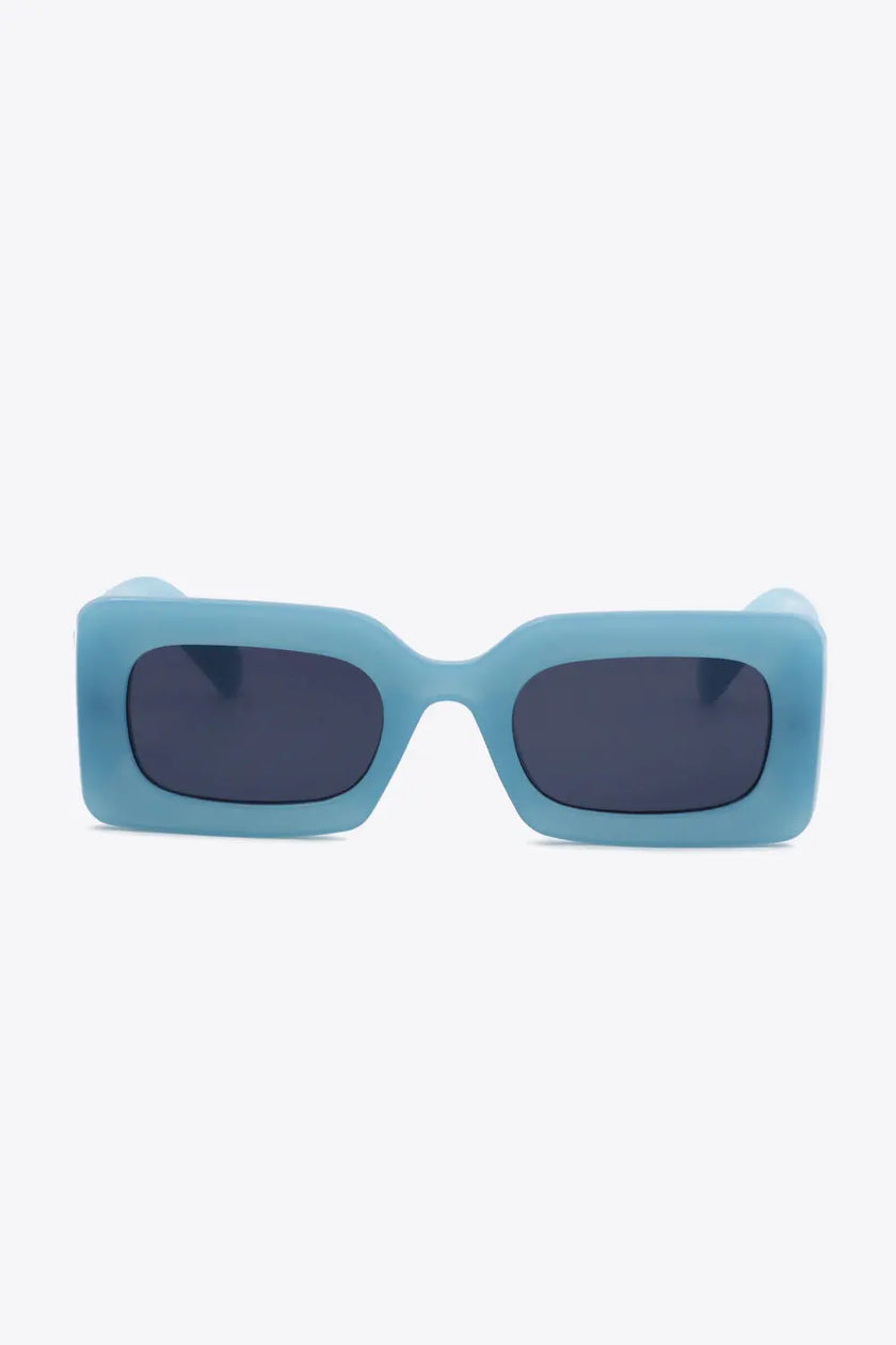 Polycarbonate Frame Rectangle Sunglasses  Style Ratio