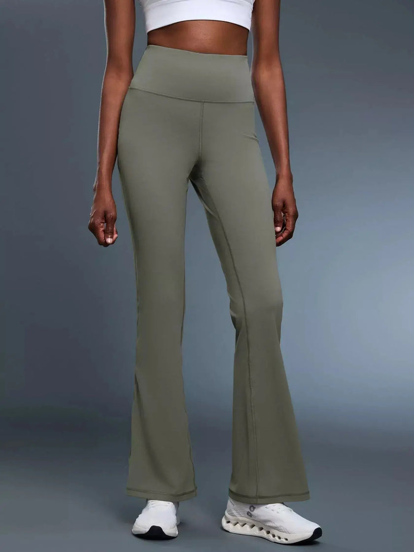 High-Waisted Flare Active Pants  Style Ratio