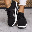 Breathable Mesh Lace Up Sneakers  Style Ratio