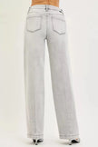 RISEN Slouchy Baggy Jeans with Contrast Stitching  Style Ratio
