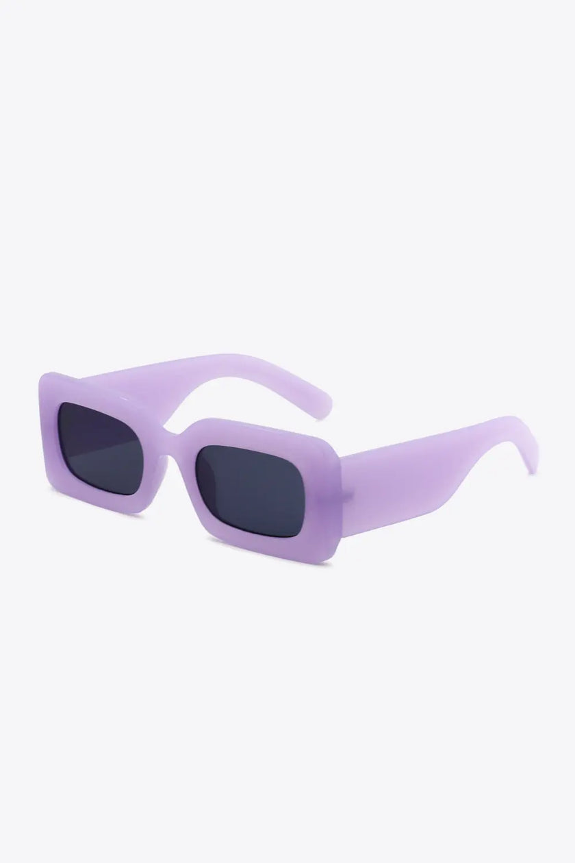 Polycarbonate Frame Rectangle Sunglasses  Style Ratio
