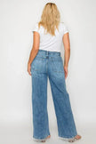 bytos Full Size High Rise Wide Leg Jeans with Pockets  Style Ratio