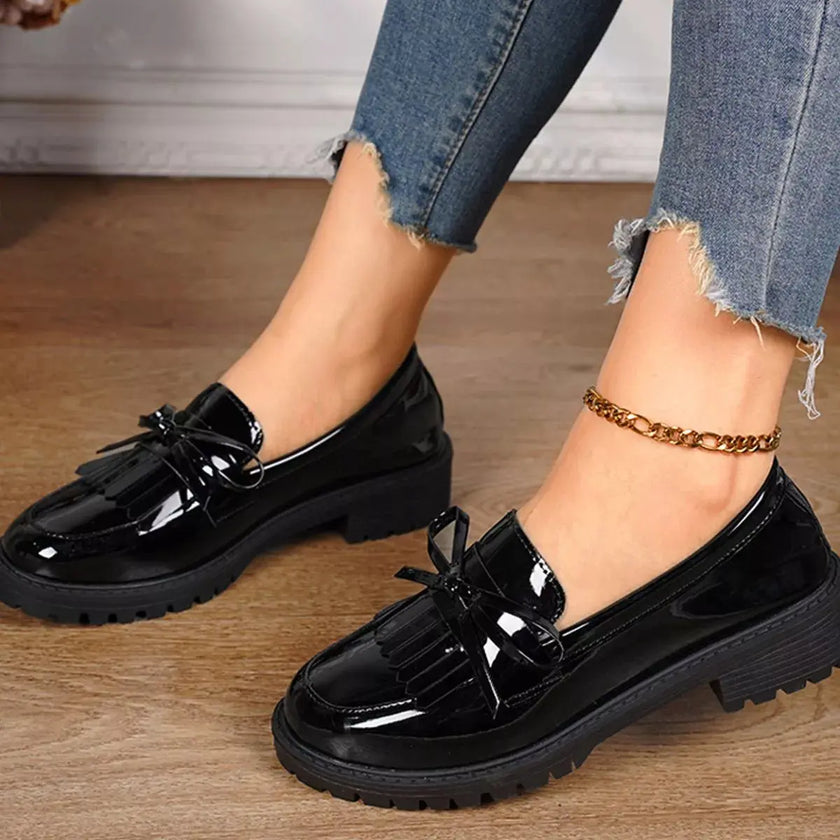 Round Toe Slip-Ons  Style Ratio