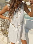 Crochet Detail Beach Cover Up  Style Ratio