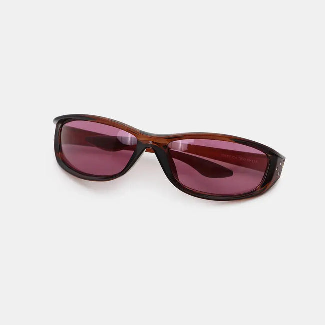 Polycarbonate Frame Rectangle Sunglasses  Style Ratio