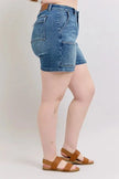 Judy Blue Full Size High Rise Denim Shorts  Style Ratio