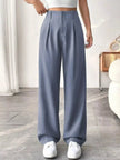 Wide Leg Pleated Pants  Style Ratio