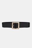 Rectangle Buckle Elastic Wide Belt  Style Ratio