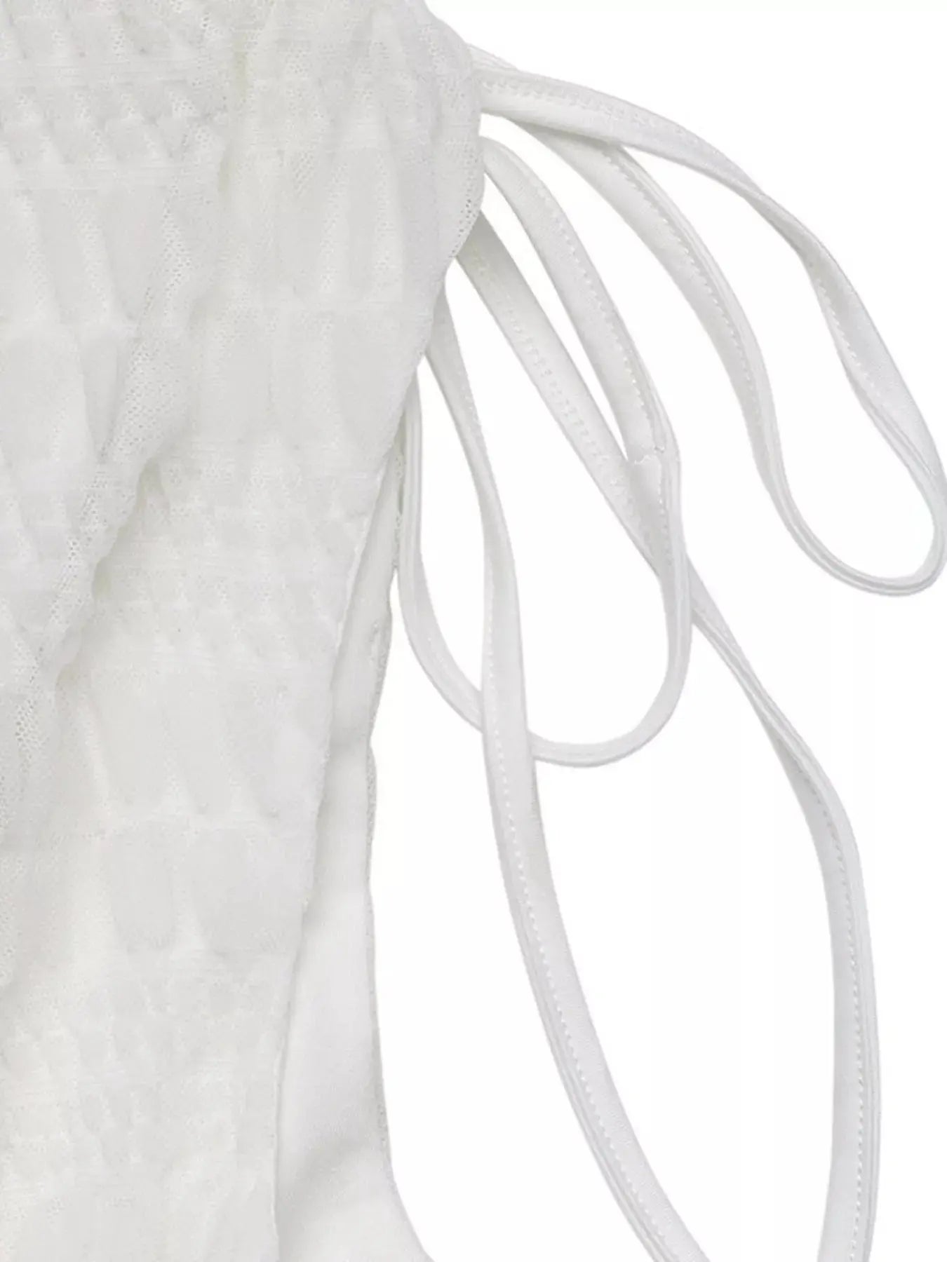 Smocked Deep V-Neck Sleeveless Dress  Style Ratio