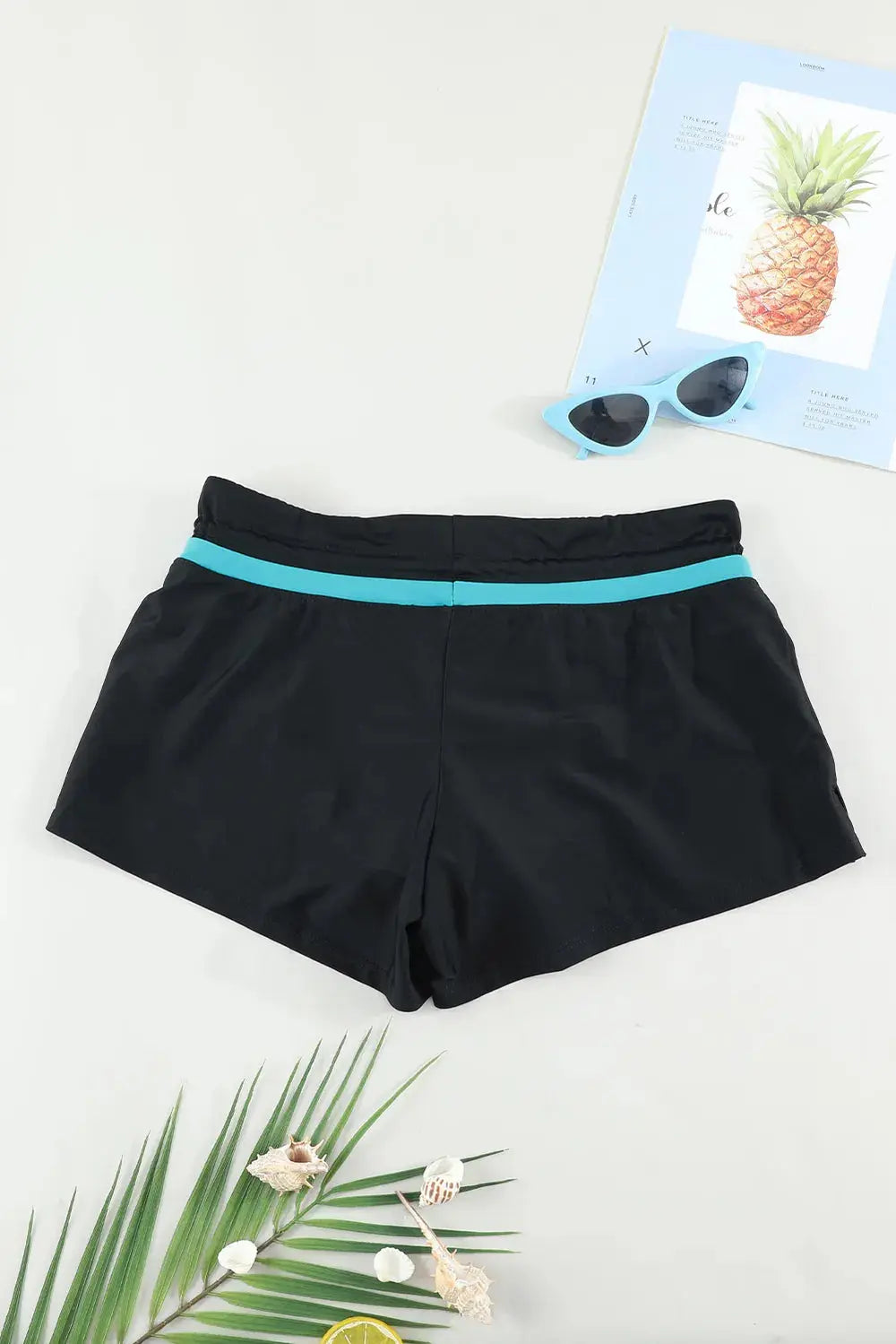 Full Size Drawstring Swim Shorts  Style Ratio