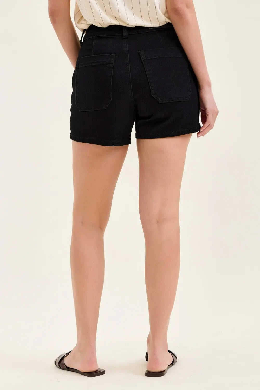 Judy Blue High-Waisted Trouser Shorts - Style Ratio
