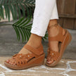 Open Toe Wedge Sandals  Style Ratio