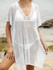 Side Tied V-Neck Cover-Up  Style Ratio
