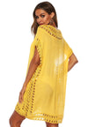 Bohemian Crochet Trim Beach Cover Up  Style Ratio