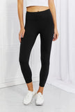 Leggings Depot Full Size Strengthen and Lengthen Reflective Dot Active Leggings  Style Ratio