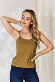 Basic Bae Full Size Round Neck Slim Tank Top  Style Ratio