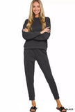 Zenana Scuba Mock Neck Sweatshirt and Joggers Set  Style Ratio