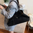 Elegant Suede Tote Handbag  Style Ratio