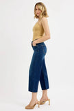 RISEN Full Size Tummy Control High Rise Crop Wide Jeans  Style Ratio
