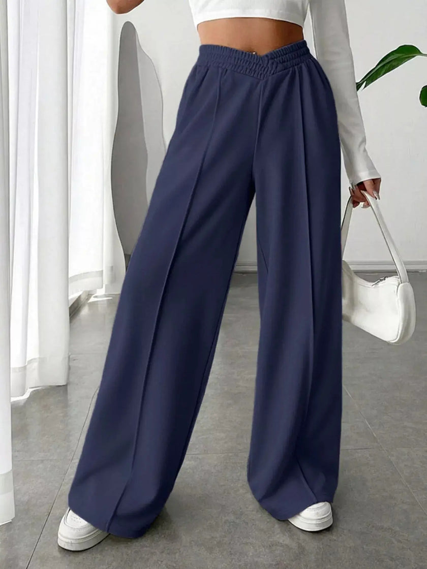 Wide Leg High Waist Pants  Style Ratio